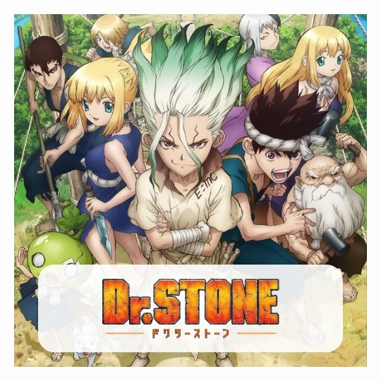 Dr Stone merch - Anime Stickers