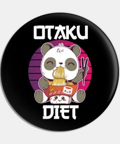 Otaku Diet Panda Ramen Sushi Anime Manga Cosplay