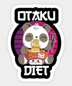 Otaku Diet Panda Ramen Sushi Anime Manga Cosplay