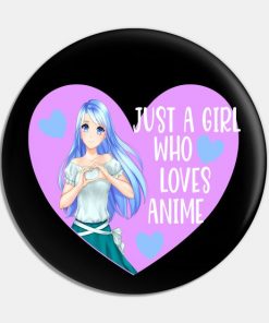 Just A Girl Who Loves Anime Manga Anime Gift Teen Girl Women