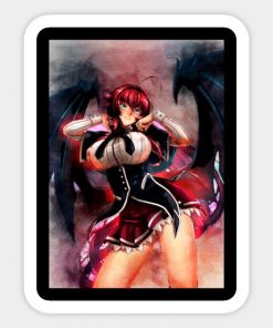 Rias Gremory Anime Watercolor