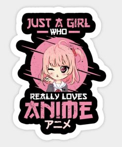 Just A Girl Who Really Loves Anime Chibi Girl