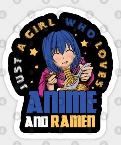 Anime Girl Otaku Ramen