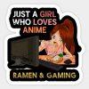 Kawaii Girl Gamer Ramen Noodles Anime
