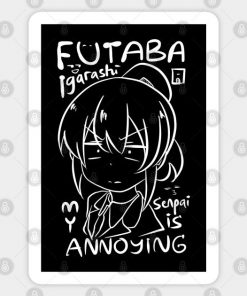 My senpai is annoying fall 2021 romance comedy romcom anime girl manga character futaba igarashi black