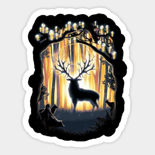 Deer God Please Save Our Forest