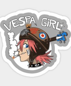 Vespa Girl V2