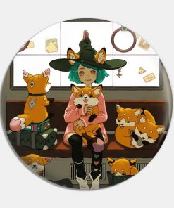 Witch and her foxes