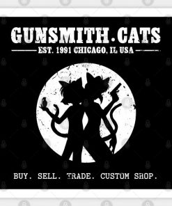 Gunsmith Cats Shop - wht