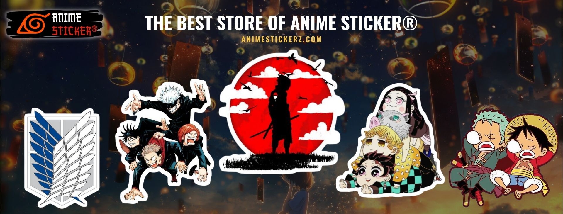 Anime Sticker Web Banner - Anime Stickers
